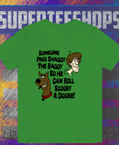 Shaggy scooby doo t shirt TPKJ1