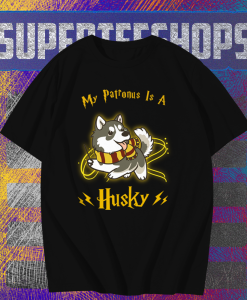 Harry Potter My Patronus Is A Husky T-Shirt TPKJ1