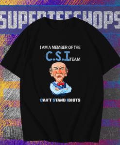 Jeff Dunham Walter I Am a Member Of The CSI Team Can’t Stand Idiots T Shirt TPKJ1