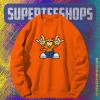 Kids Next Door Numbuh 4 Orange Print Sweatshirt At TPKJ1