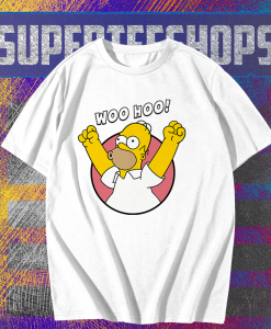 The Simpsons Homer Woo Hoo T-Shirt TPKJ1