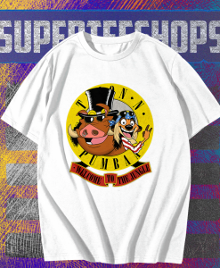 Welcome To The Jungle Timon and Pumba T-shirt TPKJ1