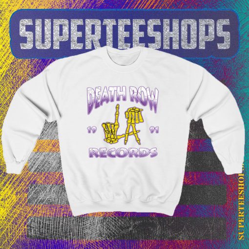 LA Death Row Records Sweatshirt TPKJ3