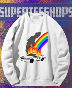 No Cops at Pride Sweatshirt TPKJ3