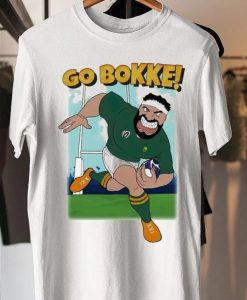 Go Bokke Springbok South Africa's National Rugby t-shirt