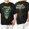 Metallica Band Metal Tour 2023 2024 Event T-Shirt TWOSIDE