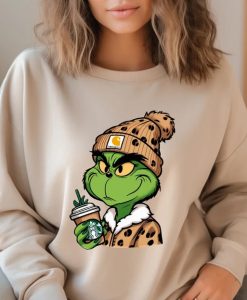 Grinch Boujee Starbucks Christmas Sweatshirt