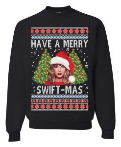 Merry Swiftmas Ugly Christmas Sweatshirt