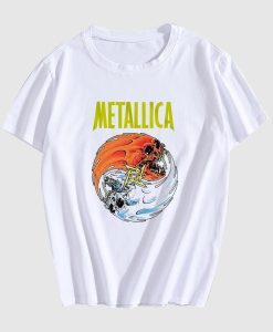 Metallica Fire and Ice T Shirt thd