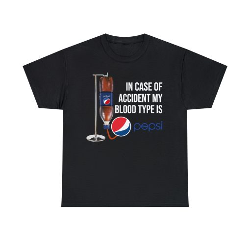 Pepsi T-Shirt blood type is pepsi thd