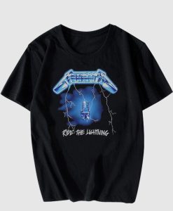 Ride The Lightning T shirt thd