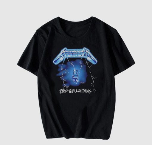 Ride The Lightning T shirt thd