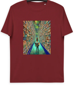 The Library of Time T-Shirt Unisex thd