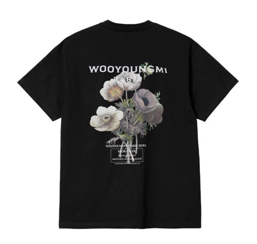 WOOYOUNGMI Flower Print T-Shirt Back thd