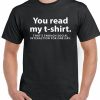 You Read My T-Shirt thd