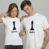 Check Mate Couple T shirt thd