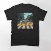 Dinosaur chicken nuggets nuggie road T-Shirt thd