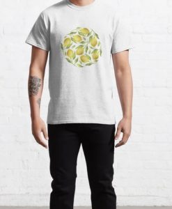 Lemon Pattern T-Shirt thd