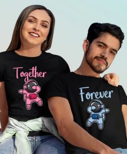 Together Forever Couple T Shirt thd