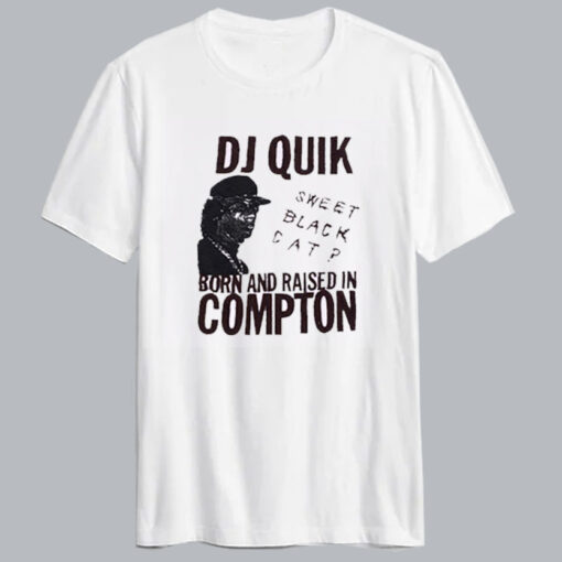 Dj Quik Merch Sweet Black Cat Tshirt thd