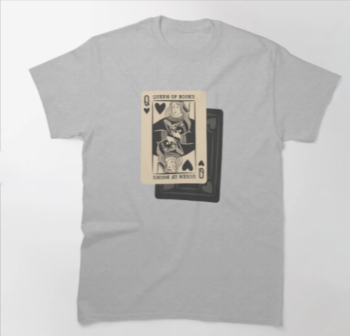 Queen Of Books T-Shirt thd