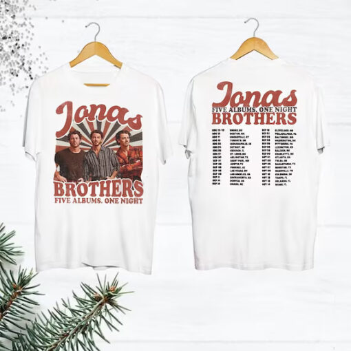 Tour 2023 Jonas Brothers T Shirt Twoside thd