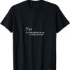 YES definition T-Shirt thd