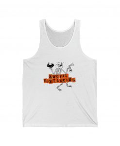 social distancing tank top Unisex Tank THD