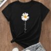 Freedom Flower T-Shirt fashion